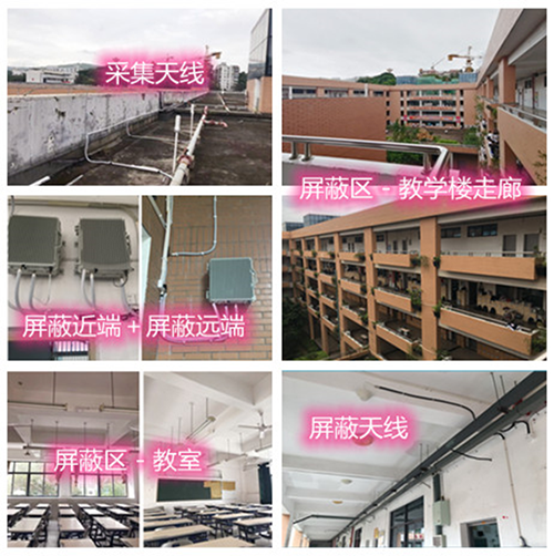  蒙城某中学考场屏蔽案例（数字信令级）